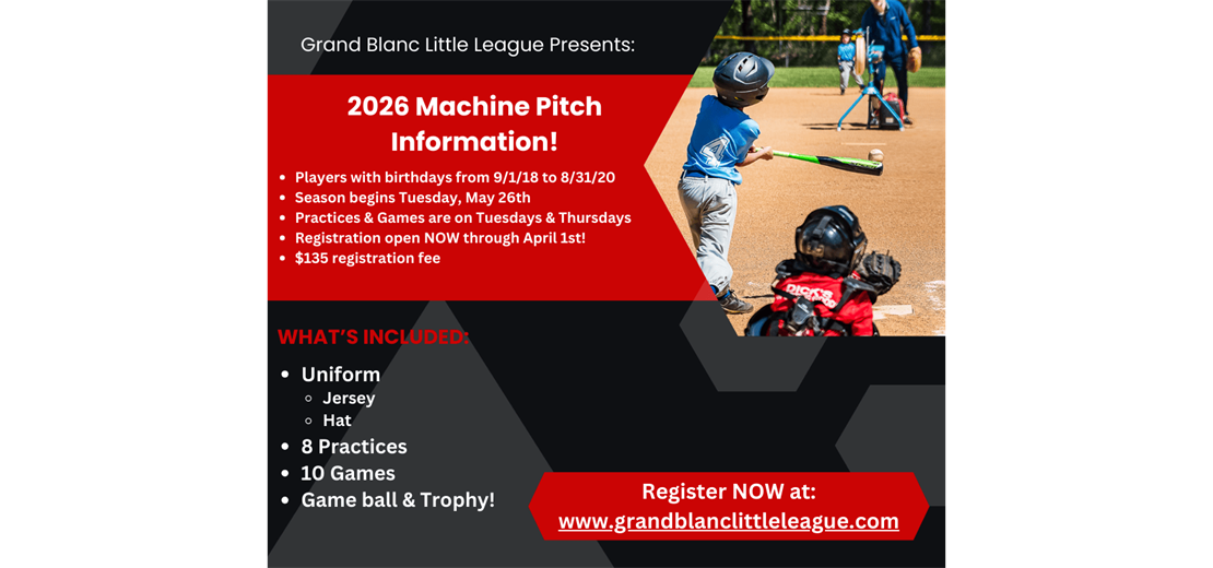 2026 Machine Pitch Info!
